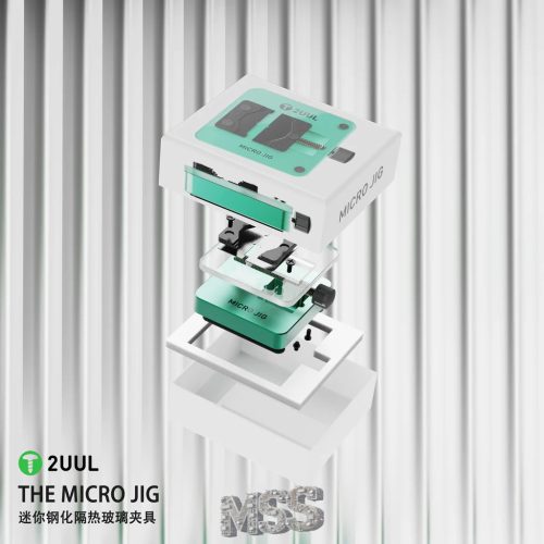 2UUL BH04 Micro Jig Reballing Fixture For eMMC BGA IC Repair DIY Phones Tablets