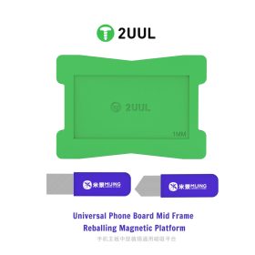   2UUL BH11 Universal Silicone Phone Board Mid Frame Reballing Magnetic Platform