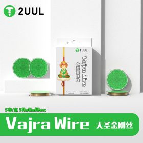   2UUL DA21 Vajra Wire for Screen Separation 0.035MM*100M/Roll 5Rolls/Box