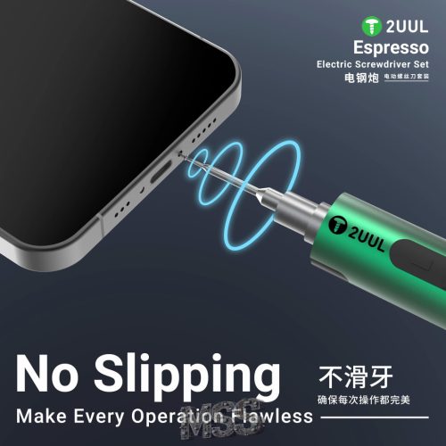 2UUL SD11 Espresso Electric Screwdriver Set Designed for Phone Tablet Repair