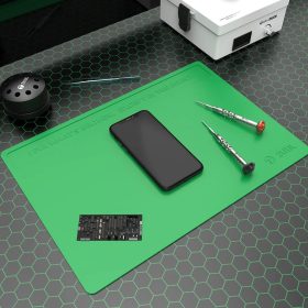   2UUL ST81 Green Series Heat Resisting Silicone Mat with Anti Dust Coating 400*280mm