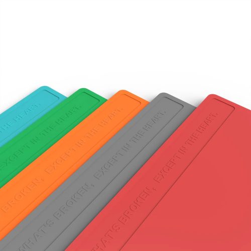 2UUL ST81 Green Series Heat Resisting Silicone Mat with Anti Dust Coating 400*280mm