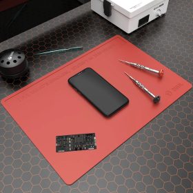   2UUL ST84 Red Series Heat Resisting Silicone Mat with Anti Dust Coating 400*280mm