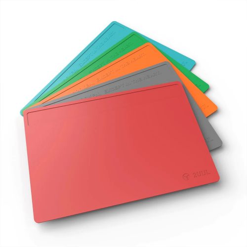 2UUL ST85 Orange Series Heat Resisting Silicone Mat with Anti Dust Coating 400*280mm
