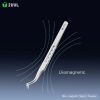 2UUL TW22 Curved Head ESD Titanium Alloy Ultra Light Precision Tweezer Tool