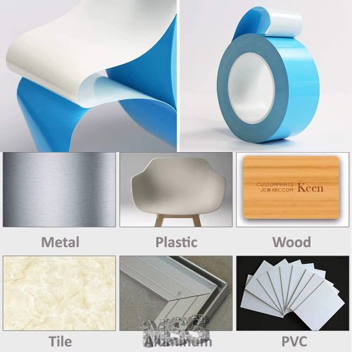 3mm Thermal Conductive DBL Sided Adhesive Tape Battery Terminal LED Heatsink Repair