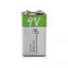 2pcs 9V 650mAh USB Type-C Rechargeable Lithium-Ion Li-Ion Battery PP3 6LR51