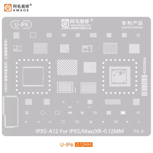 Amaoe iP XR/XS Series Stencil