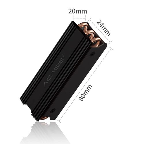 Acasis M.2 SSD Heatsink with 3 HeatPipes