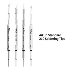   AiXun C210 Tips's Set I/K/S/027D Bevel for T210 Handle T3A T3B JBC Hakko Quick