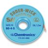 Chemtronics Soder-Wick Size #4 2.8mm x 1.5m Solder Wick - Efficient De-Soldering Tool for Electronics Repair