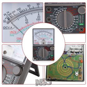   DePee DE-960TR Analog Multimeter DIY Learning Electronics Automotive AC/DC