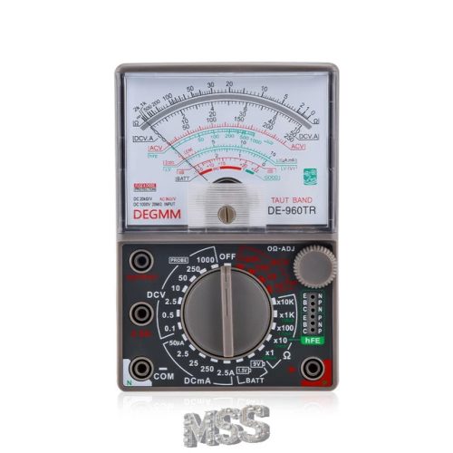 DePee DE-960TR Analog Multimeter DIY Learning Electronics Automotive AC/DC