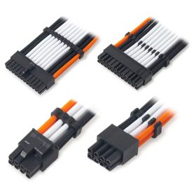   2.5 - 3.2mm Cable Combs 16pcs Set Translucent for Modular Cables