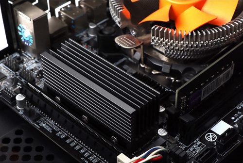 Jeyi Tower M.2 SSD Heatsink in Grey