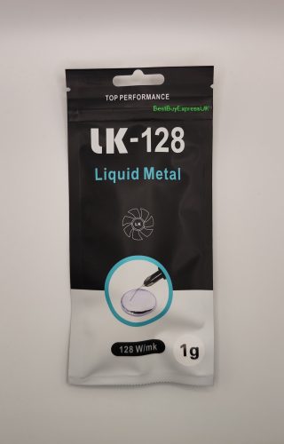 LK-128 Liquid Metal Thermal Compound Paste 1g For CPU GPU Cooling 128W/mk