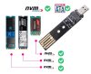 M.2 Dual Protocol (NGFF & NVME) SSD to USB 3.0 / No Case