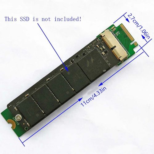 MacBook Air Pro 12+16 Pins SSD to M.2 (NGFF) PCI-e Adapter Converter 2013/14/15