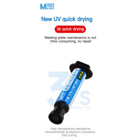 MaAnt 10cc 3s Quick Dry Green UV Curable Soldering Mask