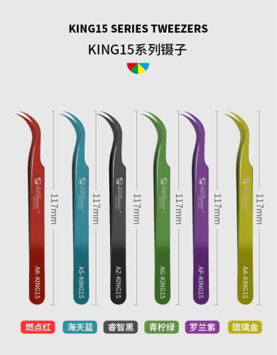 Mechanic AK King 15 Curved Tweezer