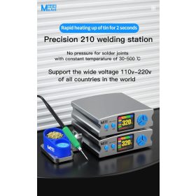   MaAnt HT-C210 72W Intelligent Soldering Station w. Led Display
