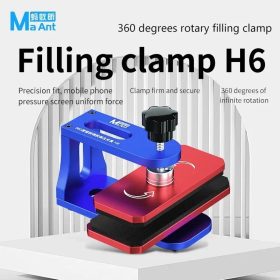   MaAnt H6 360°C Universal Rotary Press Clamp with Thick Soft Foam Padding