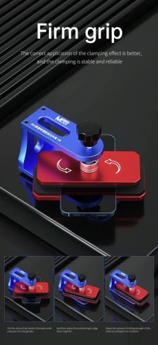 MaAnt H6 360°C Universal Rotary Press Clamp with Thick Soft Foam Padding