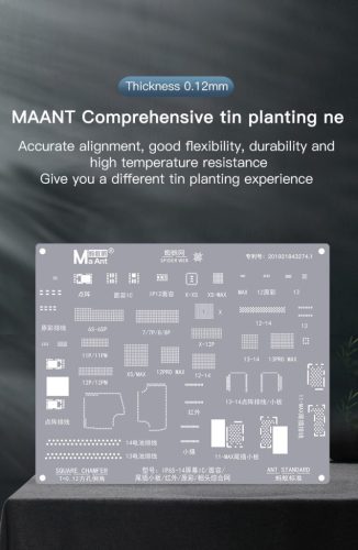 MaAnt LCD BGA IC iP 6-14 Series Stencil