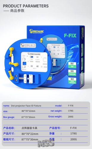 Mechanic F-Fix for Apple iPhone X 11 12 13 14 Dot Projector FaceID Repair Fixture