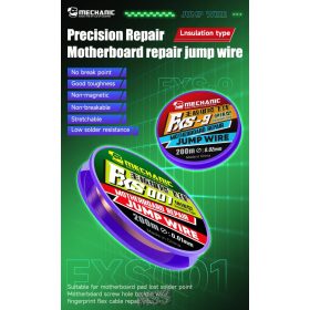   Mechanic FXS-9 0.02mm Insulated Superfine Silver Conductive Jumper Wire Flyline