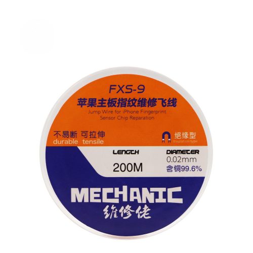 Mechanic FXS-9 0.02mm Insulated Superfine Silver Conductive Jumper Wire Flyline