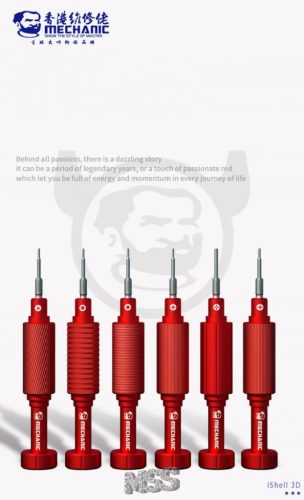 MECHANIC Mortar Mini iShell 3D Max 6in1 Precision Screwdriver Set for Modern Mobile Devices Drones Phones Tablets