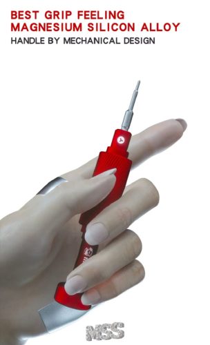 MECHANIC Mortar Mini iShell 3D Max 6in1 Precision Screwdriver Set for Modern Mobile Devices Drones Phones Tablets