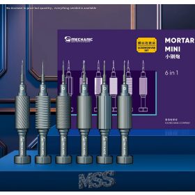  MECHANIC Mortar Mini iShell Max 6in1 Precision Screwdriver Set for Modern Mobile Devices Drones Phones Tablets