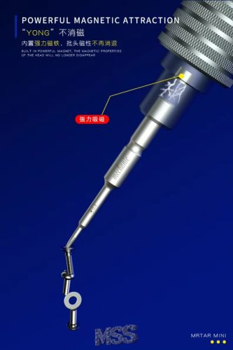 MECHANIC Mortar Mini iShell Max 6in1 Precision Screwdriver Set for Modern Mobile Devices Drones Phones Tablets
