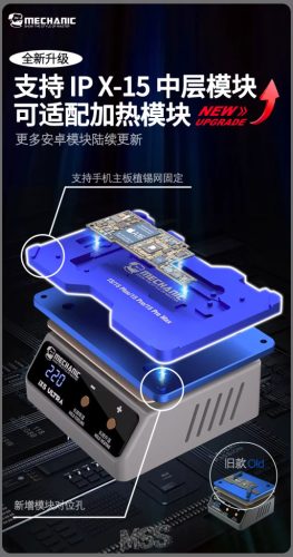 Mechanic IX5 ULTRA Soldering PreHeater Platform for Motherboard PCB Phones
