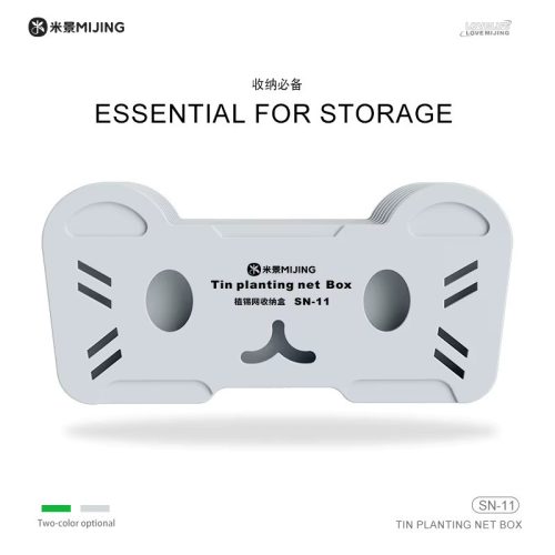 MiJing SN-11 Desktop Stencil Holder Storage Box for BGA ReBalling Stencils
