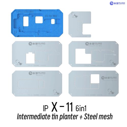 MiJing Z20 Pro 28 in 1 Middle Layer Reballing Stencil Platform for iPhones X-16