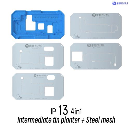 MiJing Z20 Pro 28 in 1 Middle Layer Reballing Stencil Platform for iPhones X-16