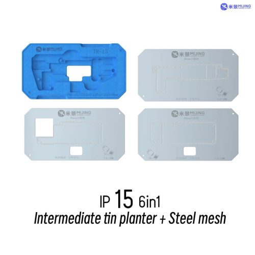MiJing Z20 Pro 28 in 1 Middle Layer Reballing Stencil Platform for iPhones X-16
