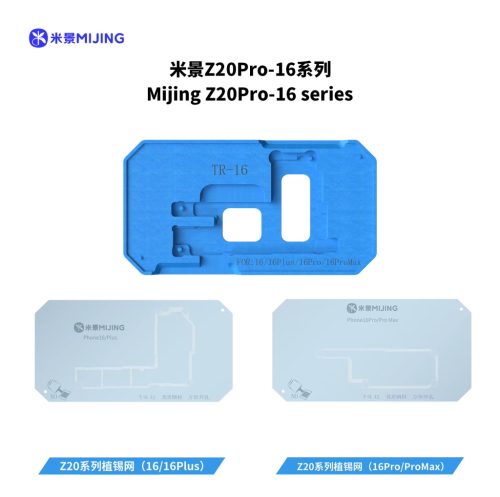 MiJing Z20 Pro 28 in 1 Middle Layer Reballing Stencil Platform for iPhones X-16