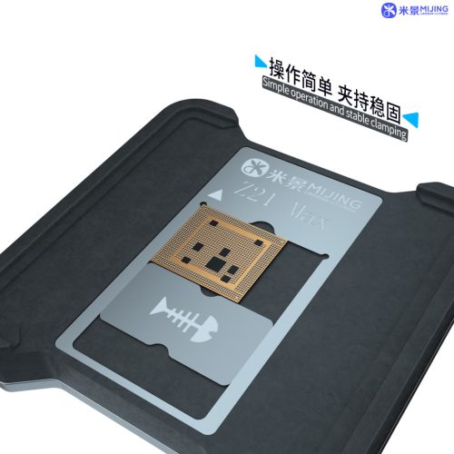 MiJing Z21 Max 11 in 1 CPU Reballing Stencil Platform For iPhone 6-15 Series