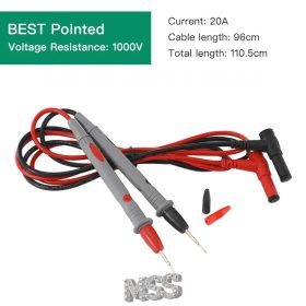   Multimeter Probes Electrical Test Leads Meter Clip CAT III 1000V 20A UK