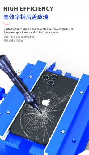 Mechanic NP6 360° Degree Holder For iPhone Back Glass Removal & PCB Fixture 2in1