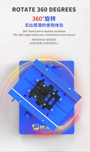 Mechanic NP6 360° Degree Holder For iPhone Back Glass Removal & PCB Fixture 2in1