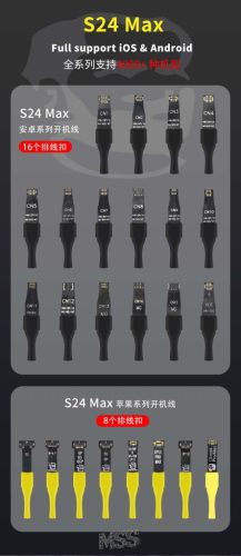 Mechanic S24 Max iP6-14 Series & Android DC Boot Cable