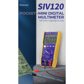   Mechanic SIV120 True RMS Smart Rugged Multimeter with Thermocouple