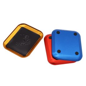 Gold Aluminium Alloy Magnetic Screw Tray Plate