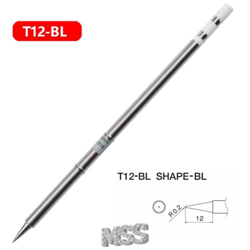 MSS T12 Soldering Iron Tips K/BL/ILS/BC2/J02 Series for DIY PCB Phones Soldering Repairs