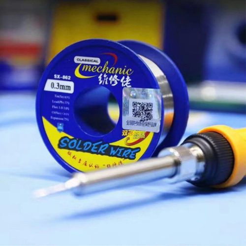 Mechanic SX-862 0.6mm 60g Soldering Wire - Superior Quality for Precision Soldering